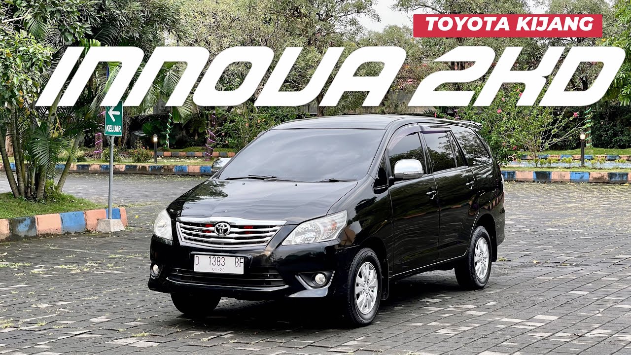 TOYOTA KIJANG INNOVA G DIESEL 2KD AT 2012/2013