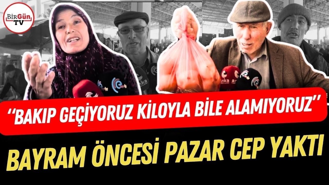 Bayram alışverişine çıkan emekliler isyan etti! 