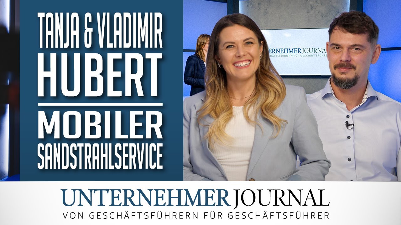 Tanja & Vladimir Hubert im Interview: Holztreppen nachhaltig renovieren | UnternehmerJournal TV