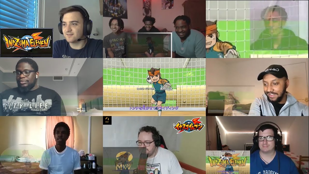 Inazuma Eleven Openings Reaction Mashup