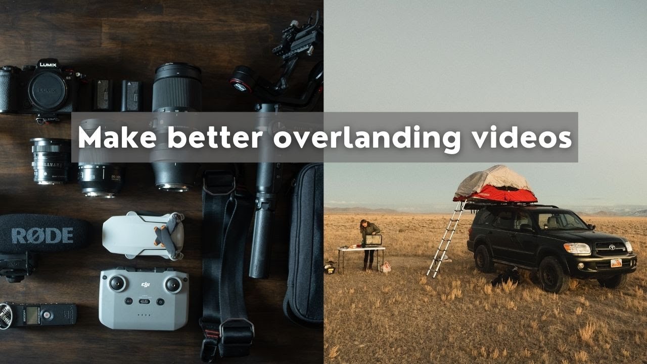 The Best Camera Gear for Overlanding and Outdoor Videos + Product Giveaway! [CLOSED]