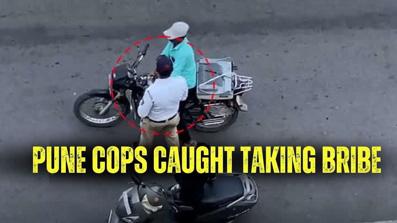 Pune traffic cops SUSPENDED for taking 