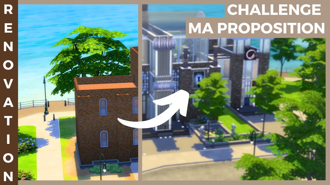 SIMS 4 - Ma proposition pour le défi du mois d'août ! (NOCC) (CHALLENGE ABONNÉS)