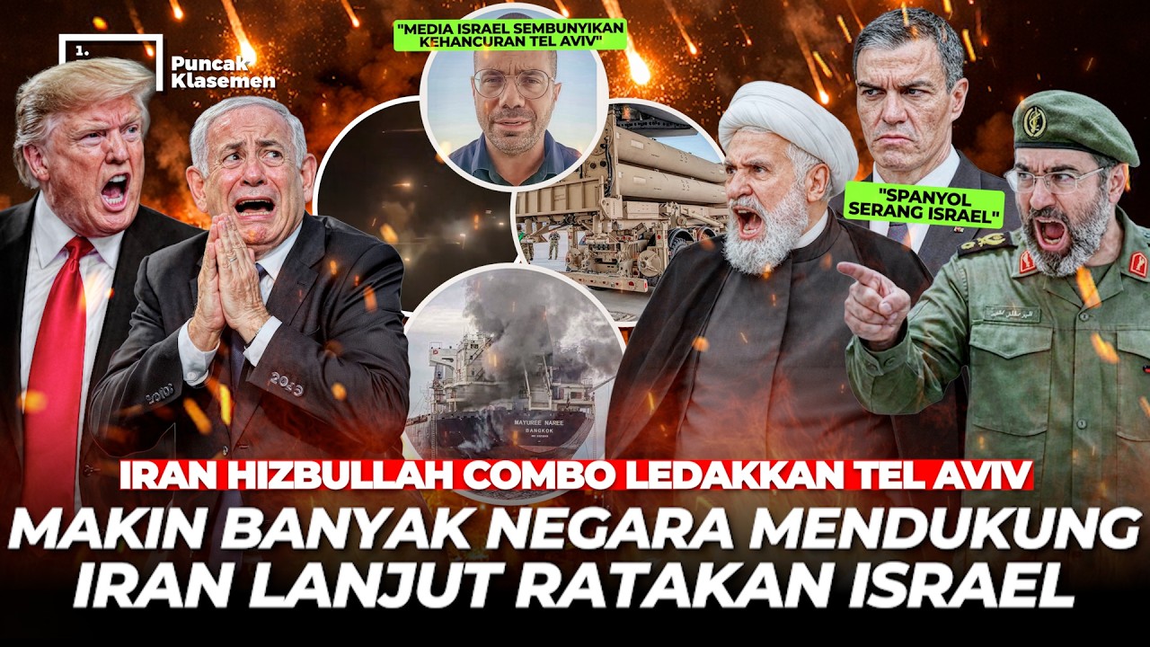 Israel Makin HANCUR Mohon Damai, Respons Iran “DIAM! Kami yang Tentukan Endingnya” Netanyahu M4t1?