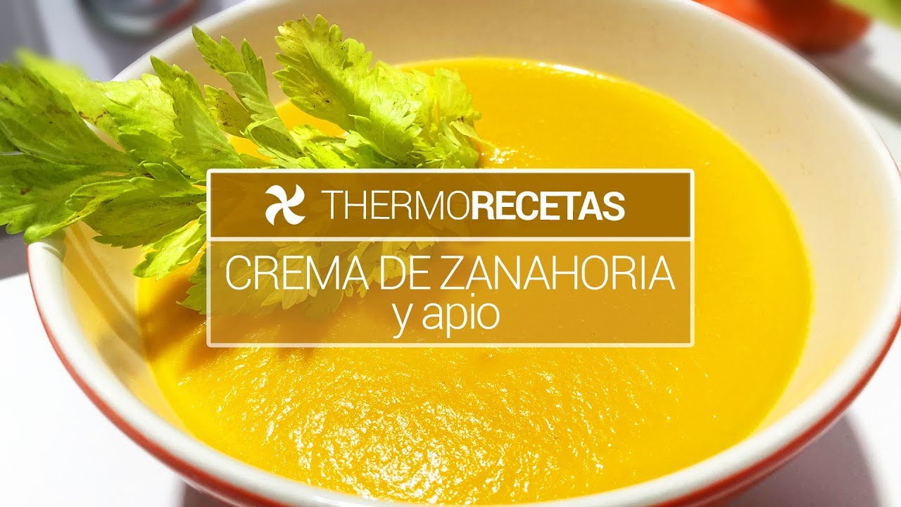 Crema de Zanahoria y Apio