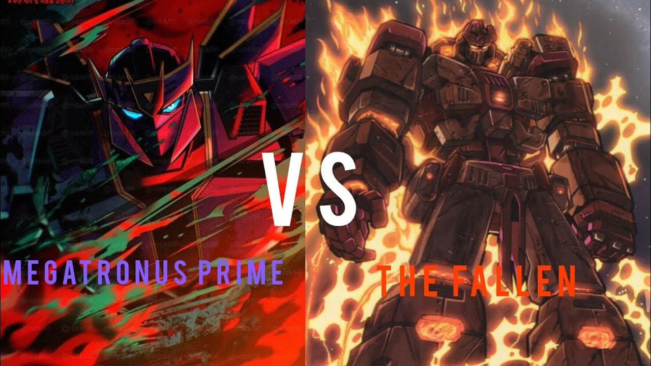 Megatronus Prime(One) VS The Fallen(Dreamwave) dos caras de la misma moneda