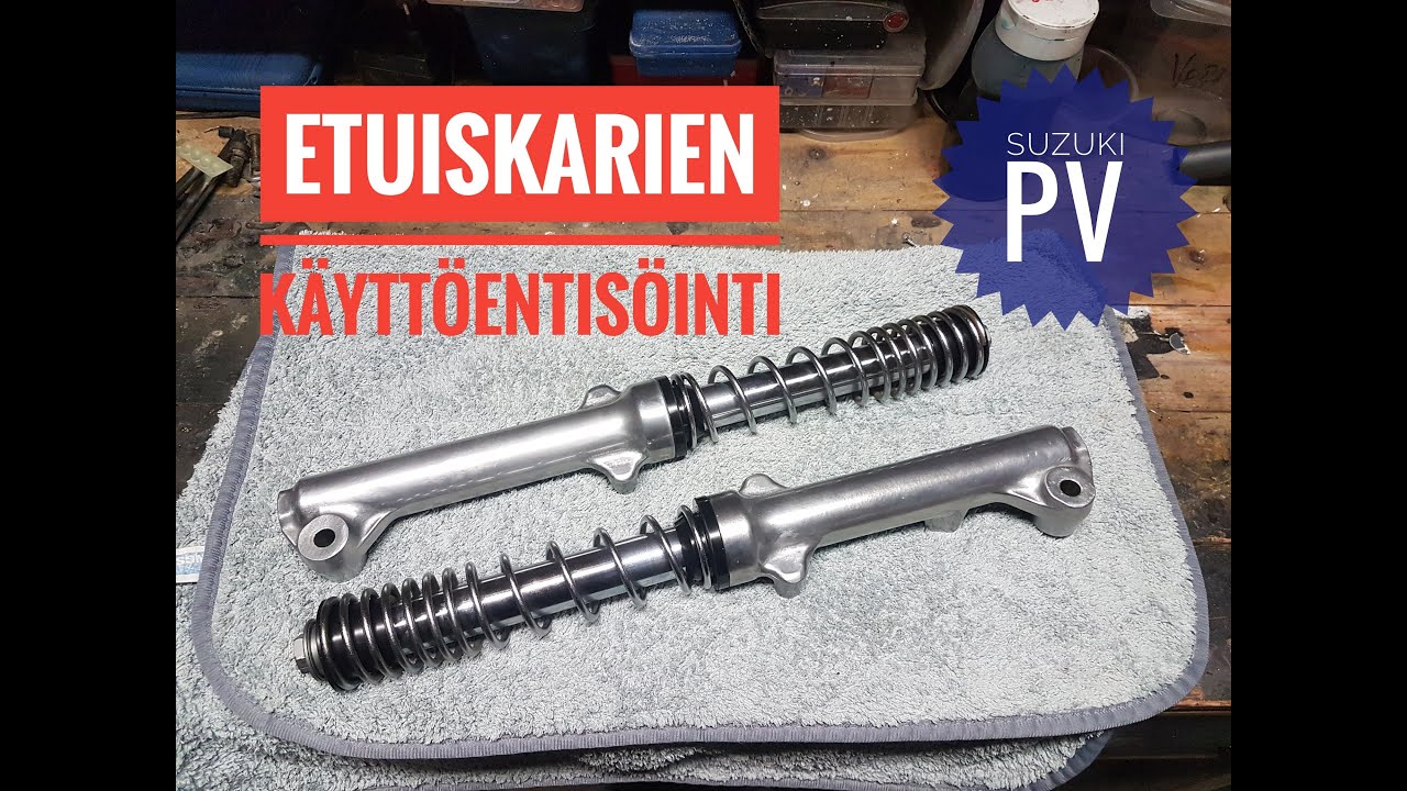 Suzuki PV:n etuiskarien käyttöentisöinti (Pro)