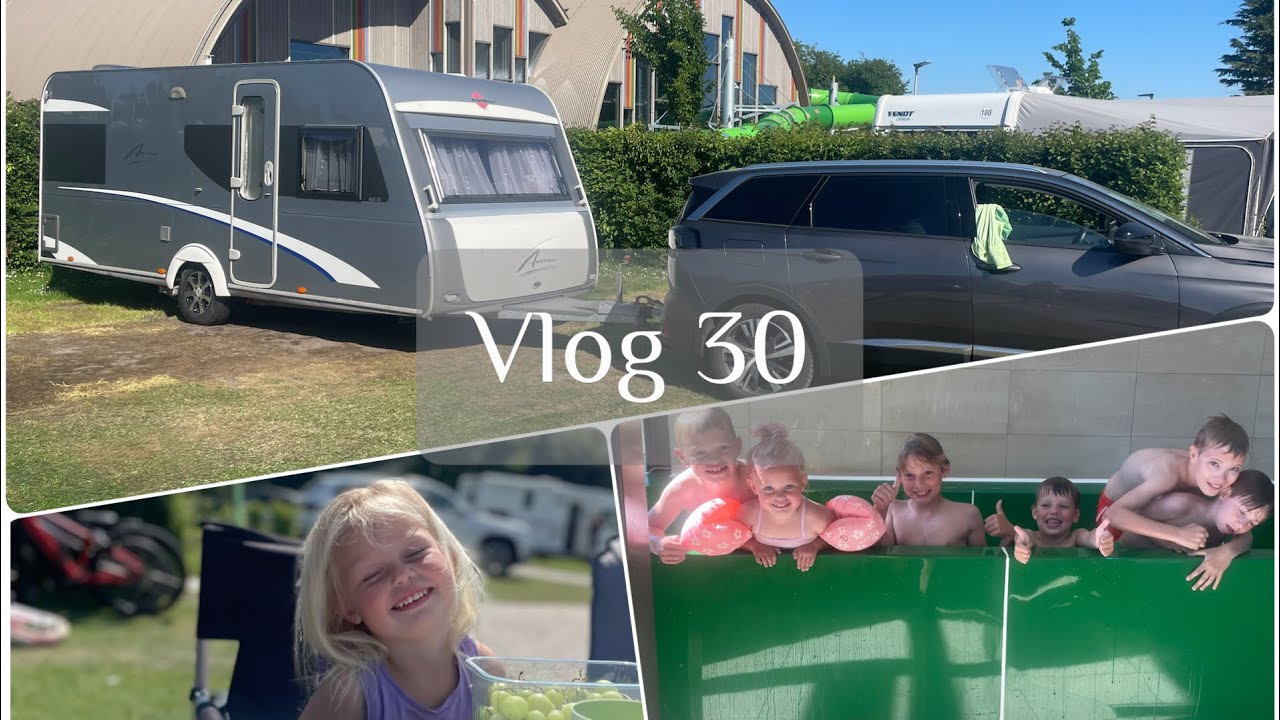 #30 laatste dagen bij camping de koningshof! Mooi weer en een vriendenweekend.Top kampeervakantie☀️👌