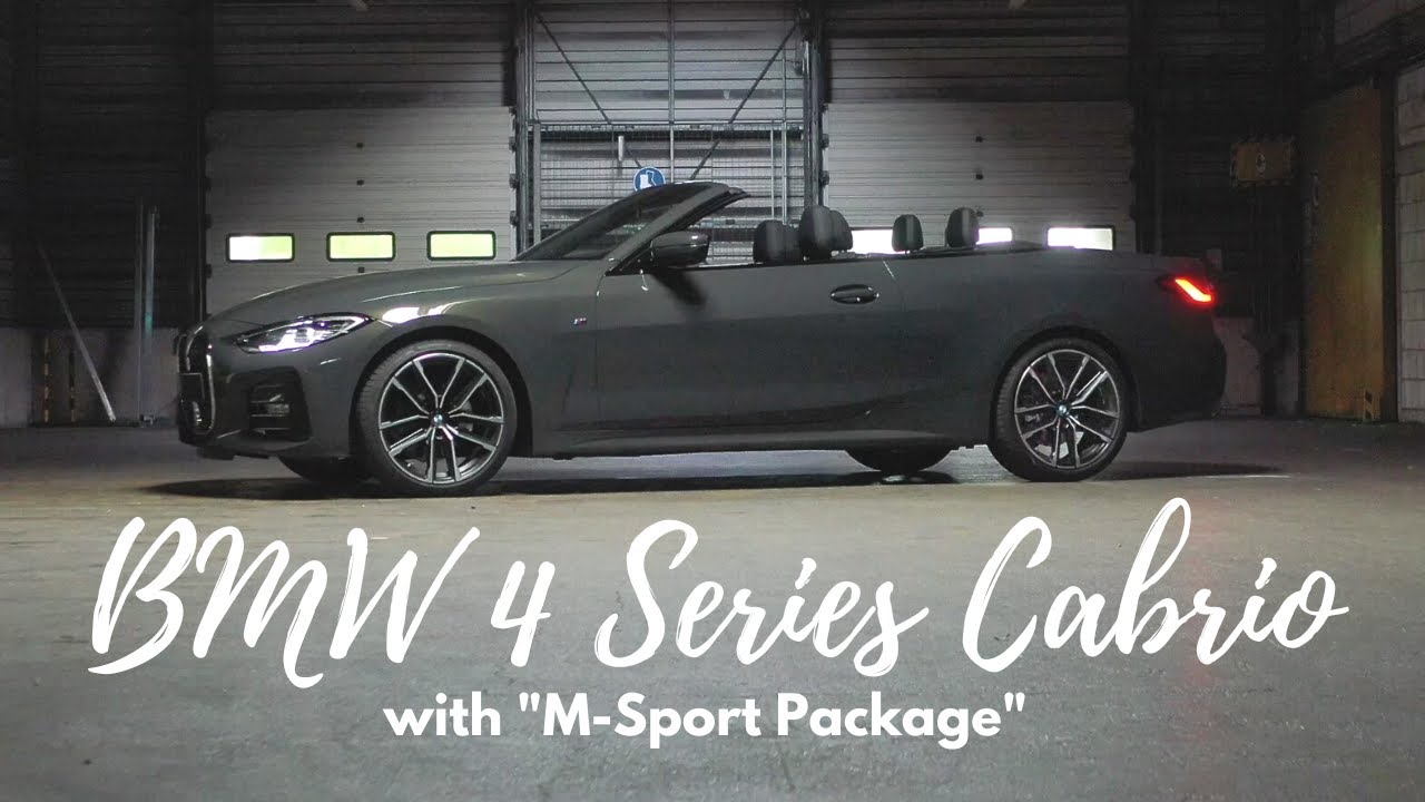 2022 BMW 420i CABRIO with M Package💥 - Dravit grey - Interior, Exterior, Details - *4K*