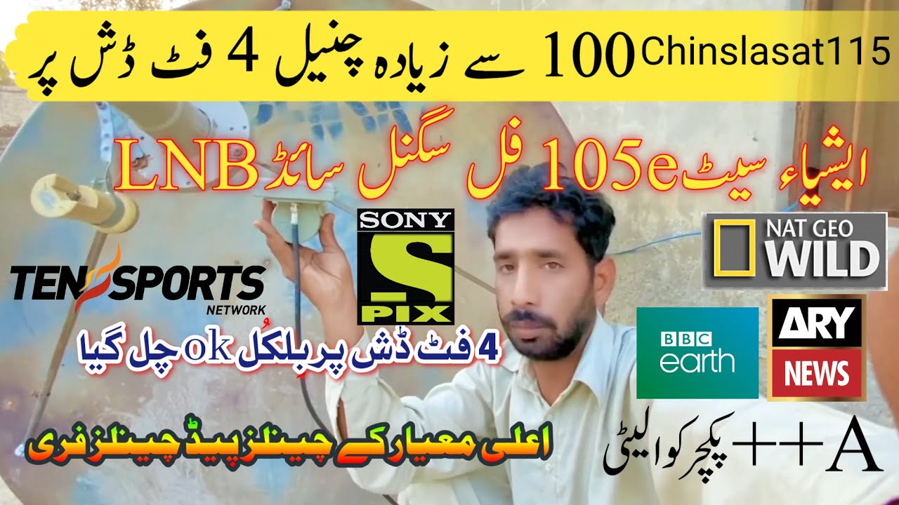 How to set AsiaSat7 105.5e with Chinasat115e | Chinasat 115e latest channel | AsiaSat7 latest update