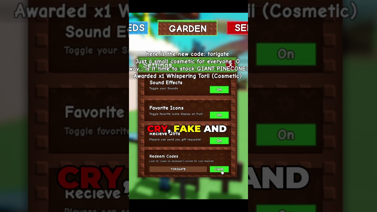 [NEW] Grow A Garden CODES 🥳