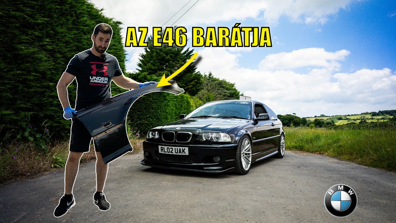 Szabaduljunk meg a rozsdától: Első fejezet | BMW E46 első sárvédő csere