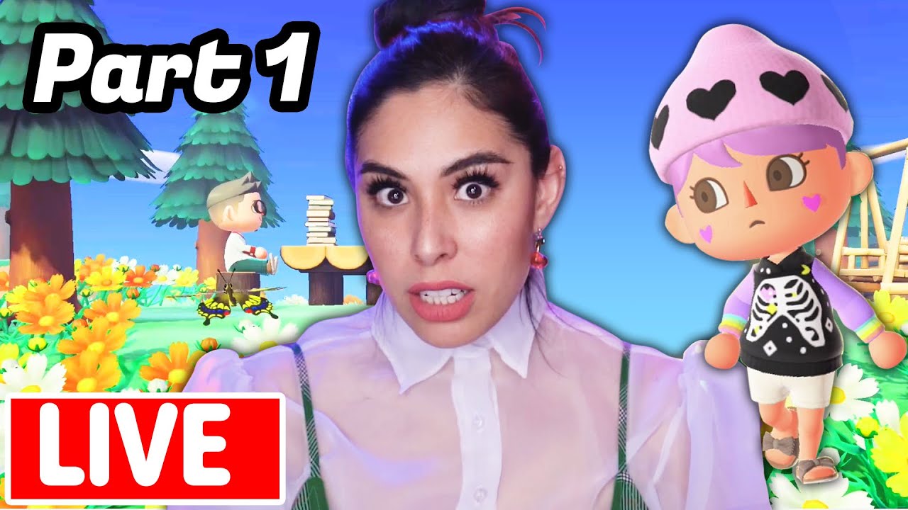 I Played Animal Crossing For 12 HOURS STRAIGHT - Part 1 Livestream