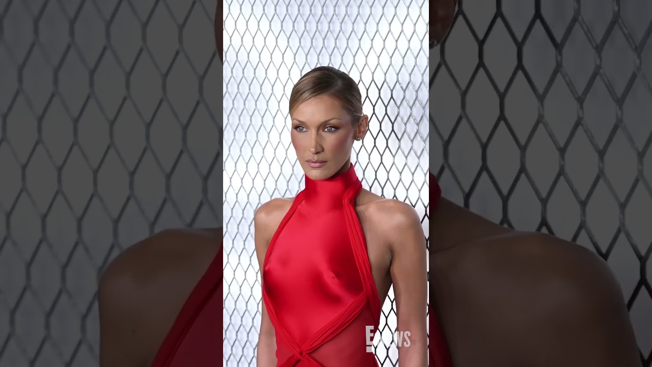Her name... her name is Bella Hadid. ❤️ She stuns at "The Beauty" premiere in NYC.