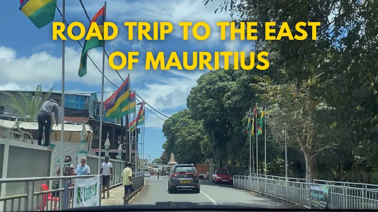 DRIVING FROM PHEONIX - POSTE LAFAYETTE FLACQ| ROAD TRIP MAURITIUS | CENTER TO EAST MAURITIUS #VLOG54