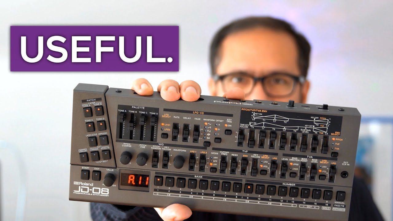 Roland Boutique JD-08 sequencer: a closer look