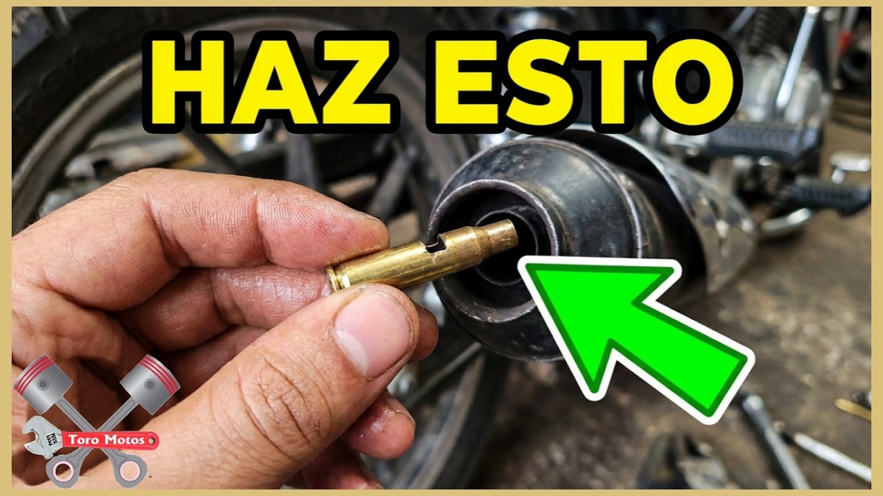 Poner A Silbar Suzuki AX 100 Con Una Bala De Fusil | ToroMotos
