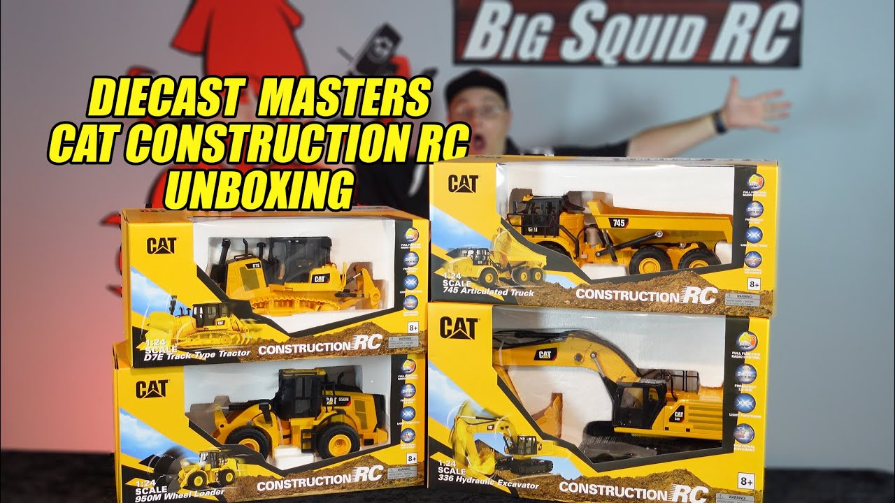 DIECAST MASTERS AMERICA Construction RC Unboxing