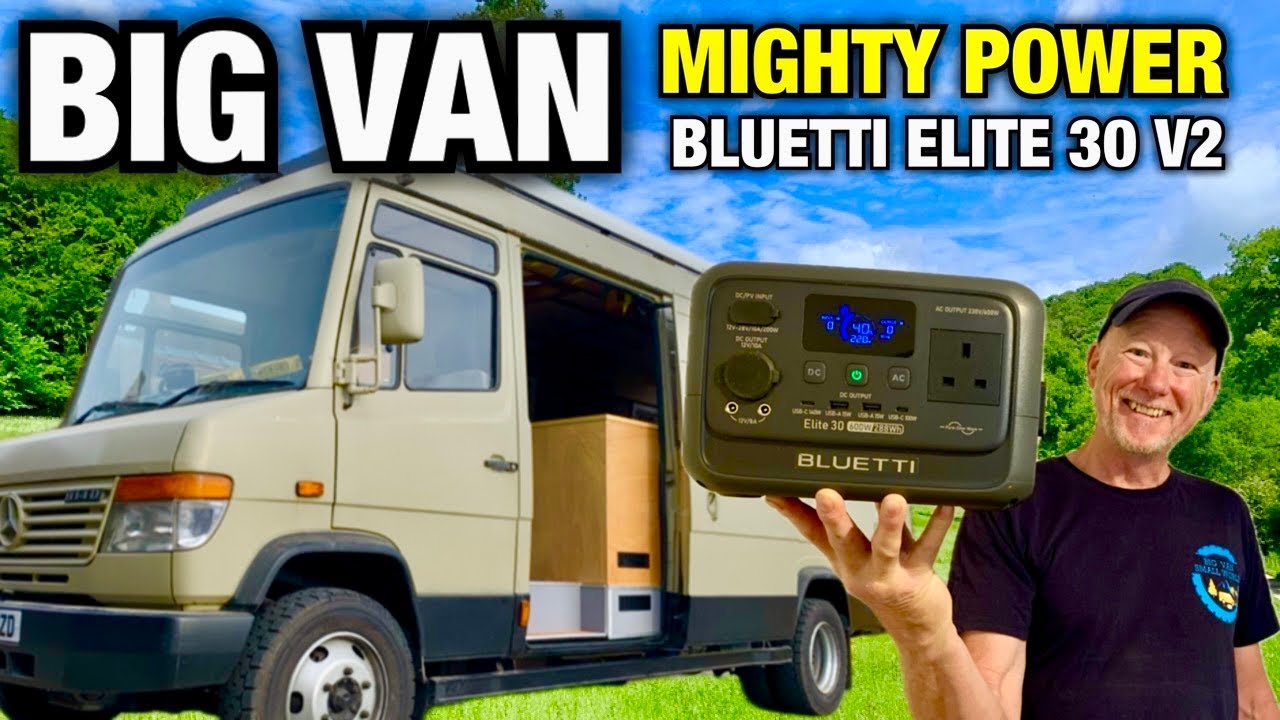 “Can This Tiny Bluetti Power Breakfast in a Camper Van?” Small but Mighty! Bluetti Elite 30 V2