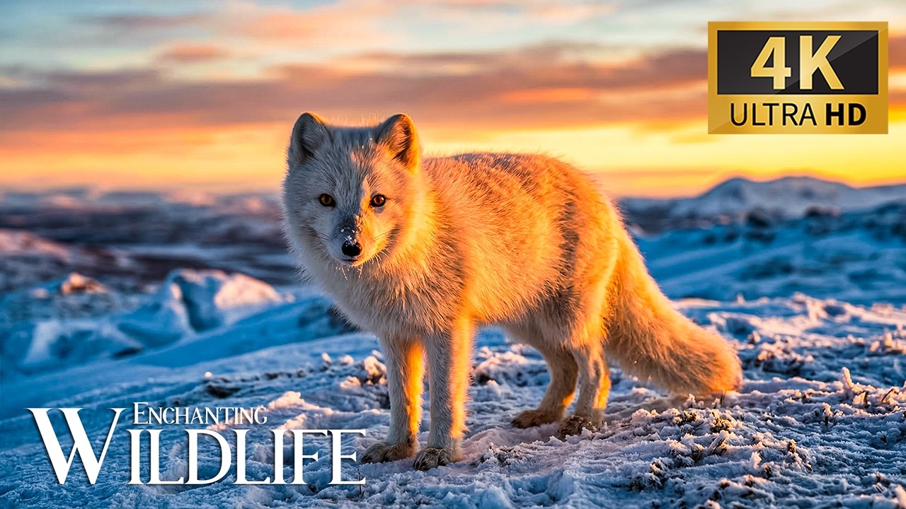 Enchanting Wildlife 4K 🦋 Rare & Gentle Creatures with Soothing Piano Music for Serene Relaxation