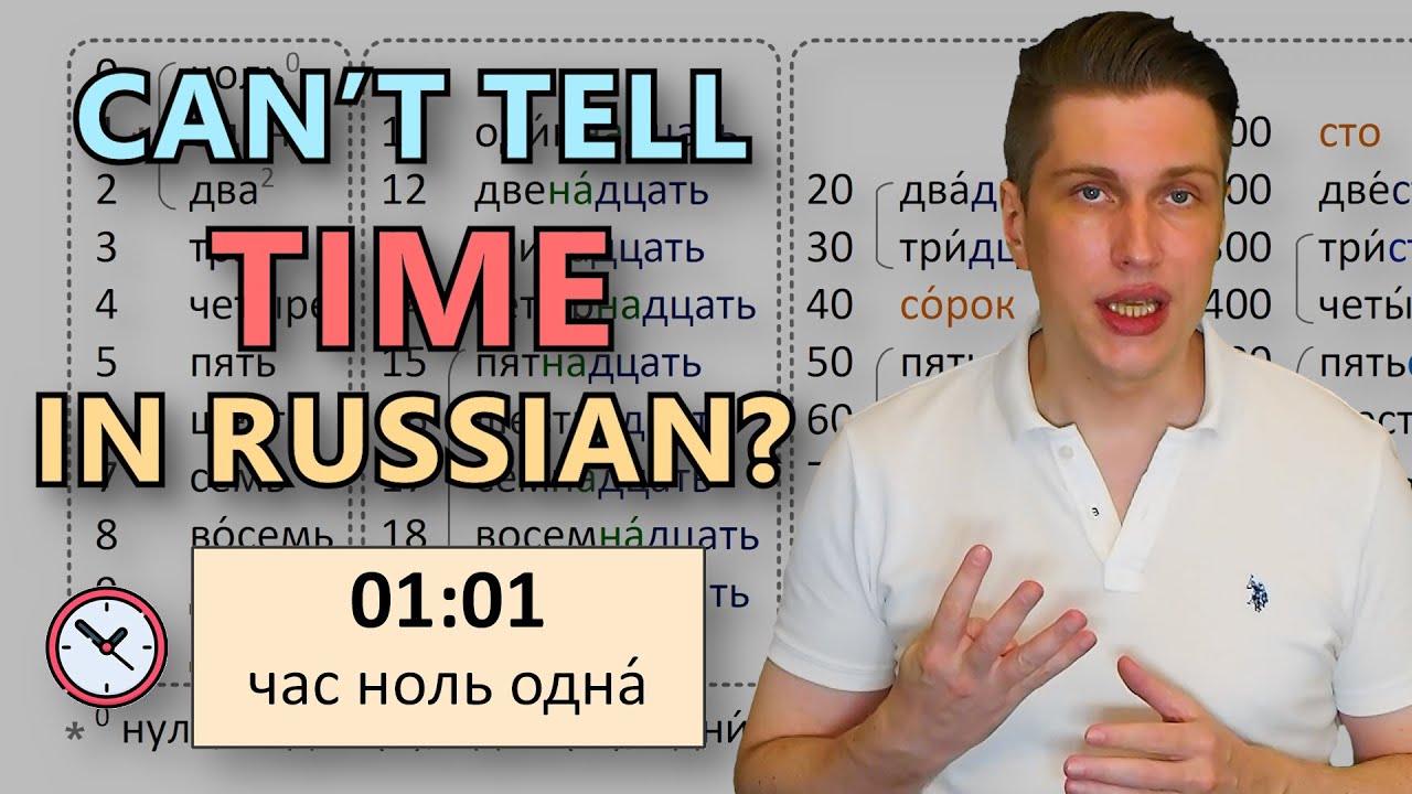 Russian Numbers Crash Course: Learn to Count, Tell Time, Do Math & Avoid Mistakes