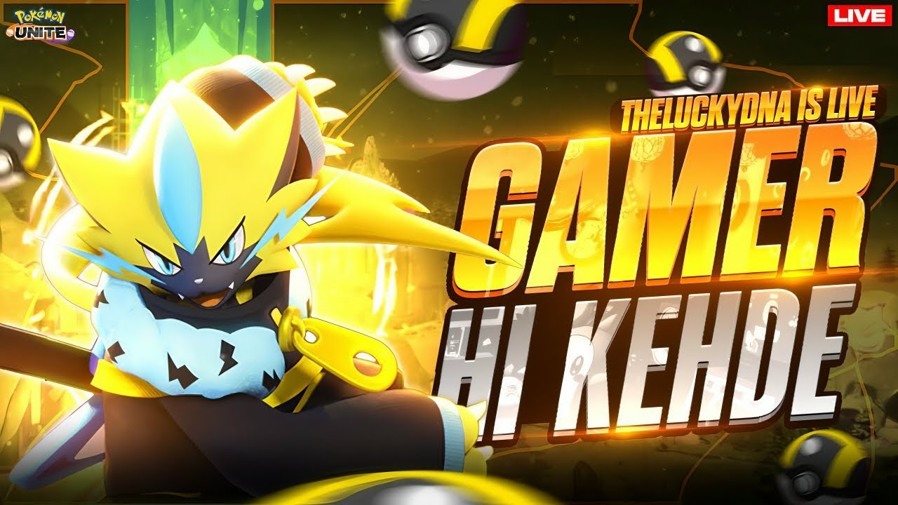 BHAARI MISTAKE HO GAYA | POKEMON UNITE LIVE NOOB GAMEPLAY | THELUCKYDNA