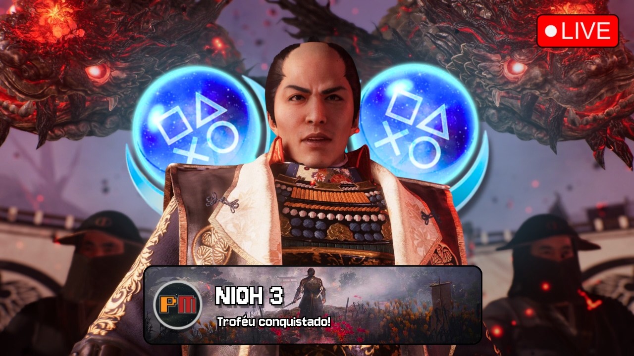 Continuando a PLATINA de Nioh 3!! Explorando a segunda região!!