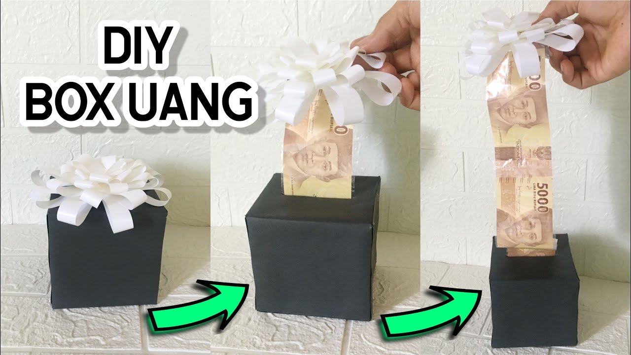 DIY Box Uang | Pulling Money in a box !