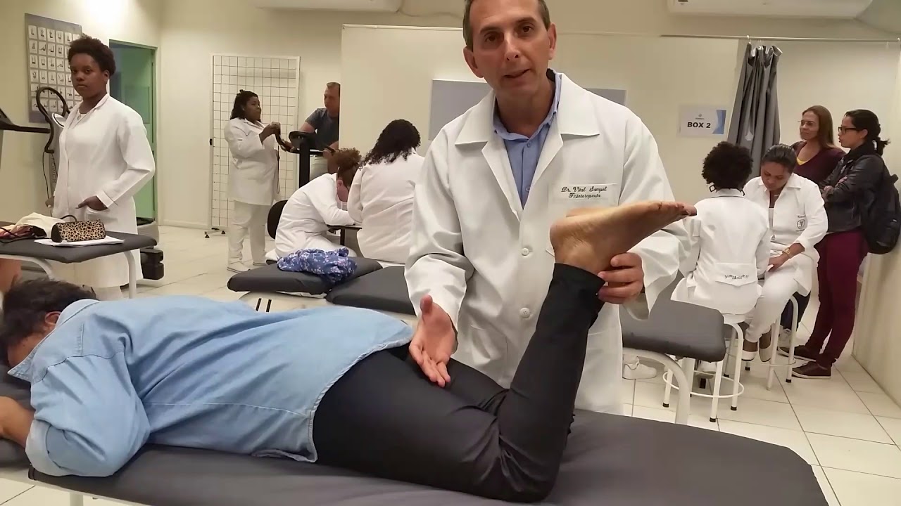 Teste de Barre paresia de isquios tibiais