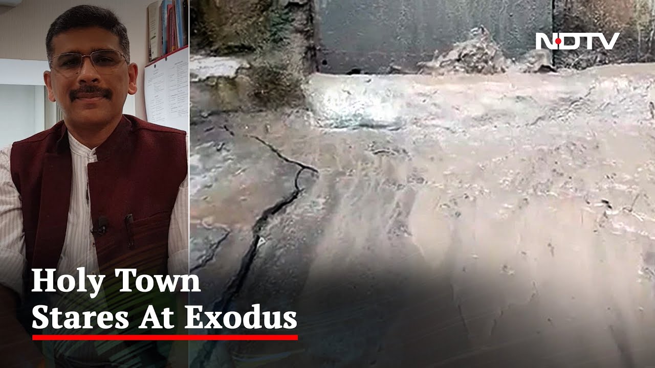 Holy Town In Uttarakhand Stares At Exodus As Houses Crack