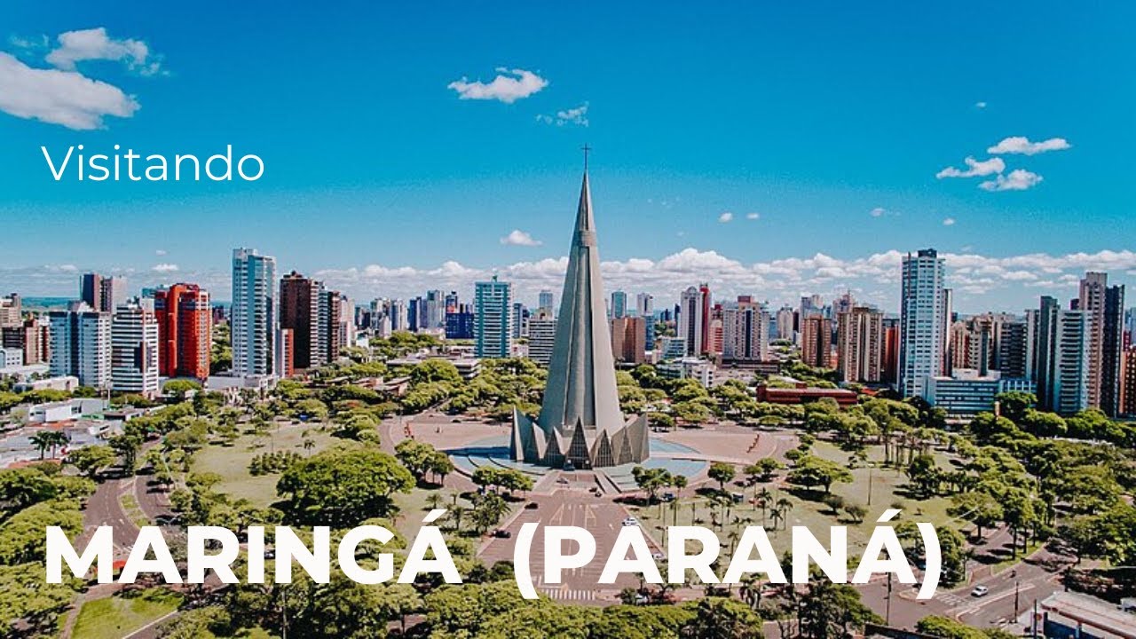 Um passeio  por Maringá Paraná (cidade encantada)