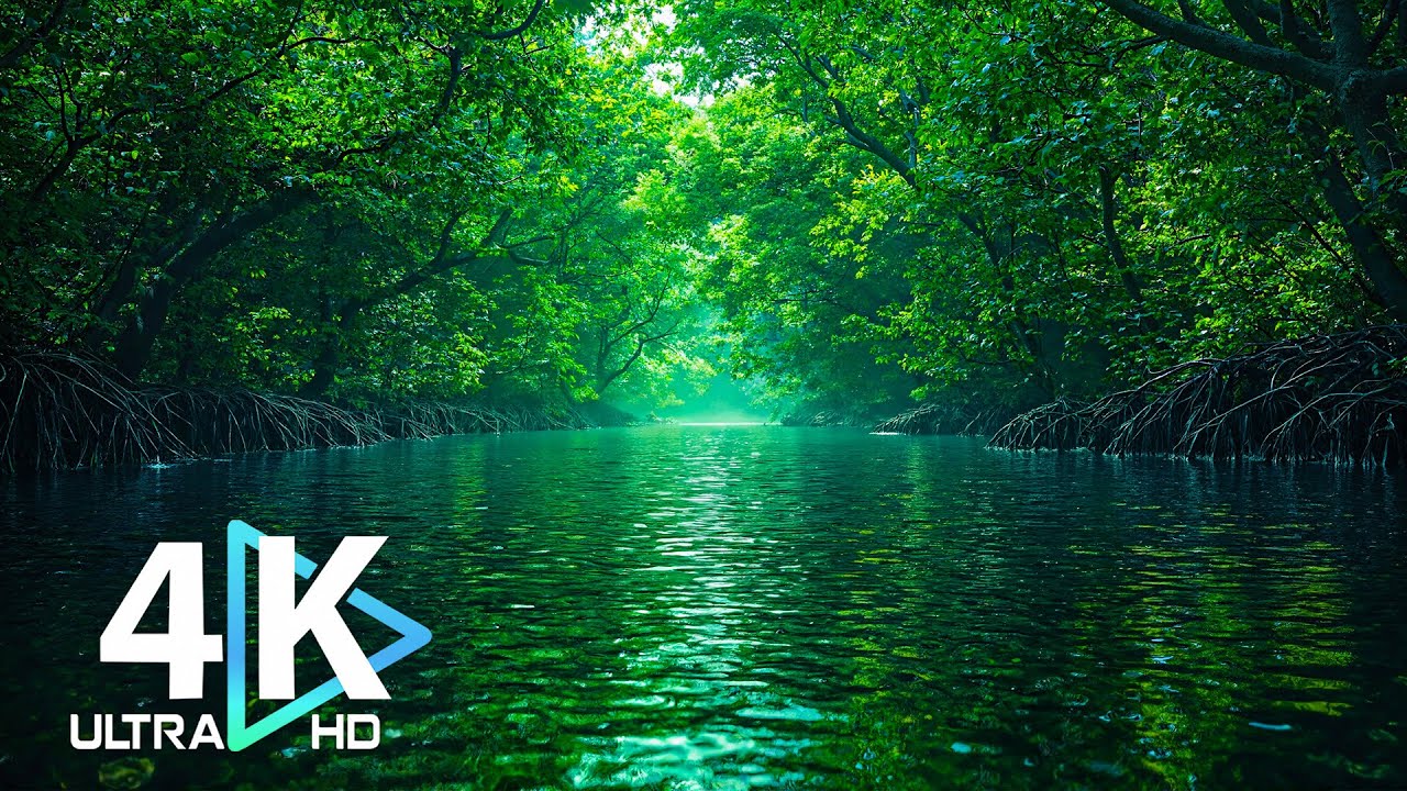 4K UHD Cinematic Nature Film | Nature's Masterpiece : Piano Music for Sleep & Focus 🌿