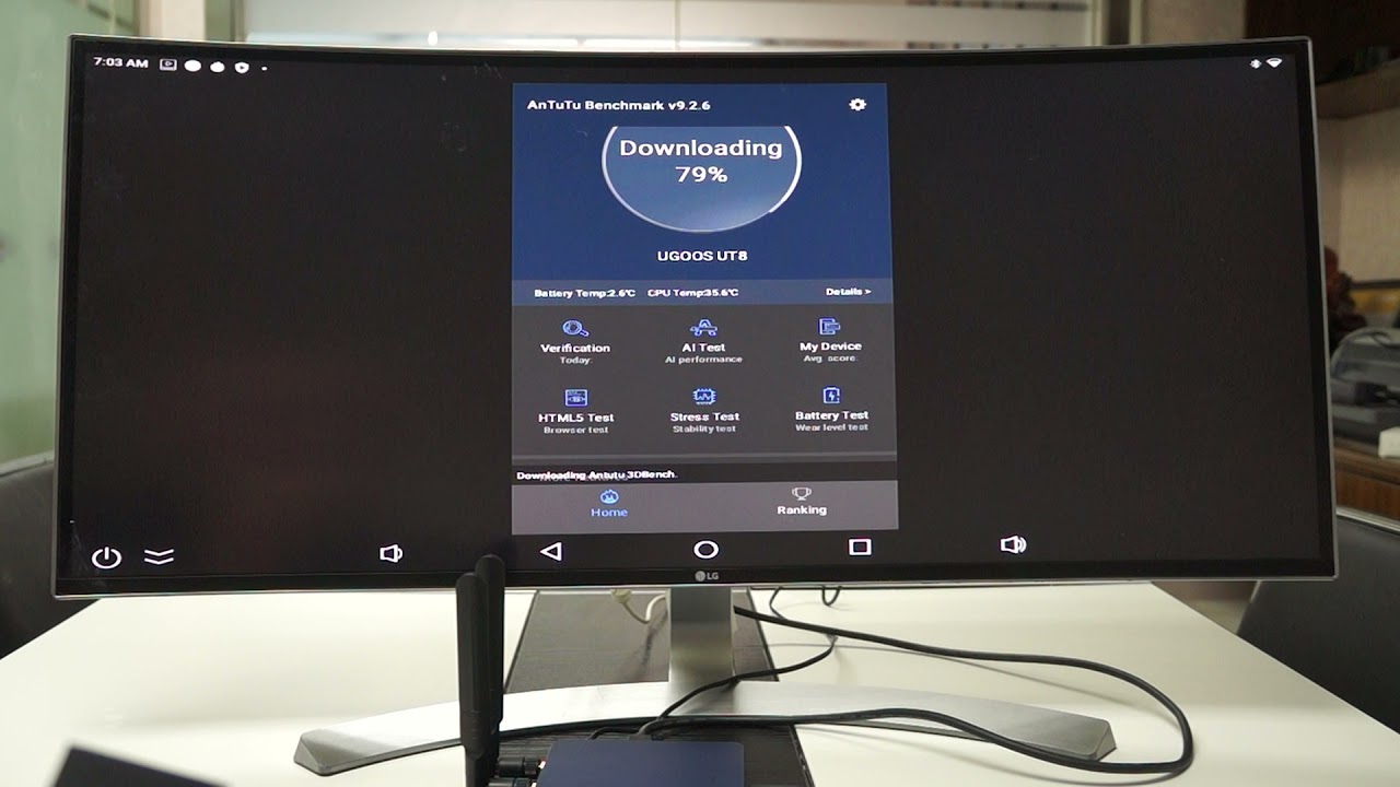 Ugoos UT8pro Android 11 TV Box - Unboxing & Benchmark Tests