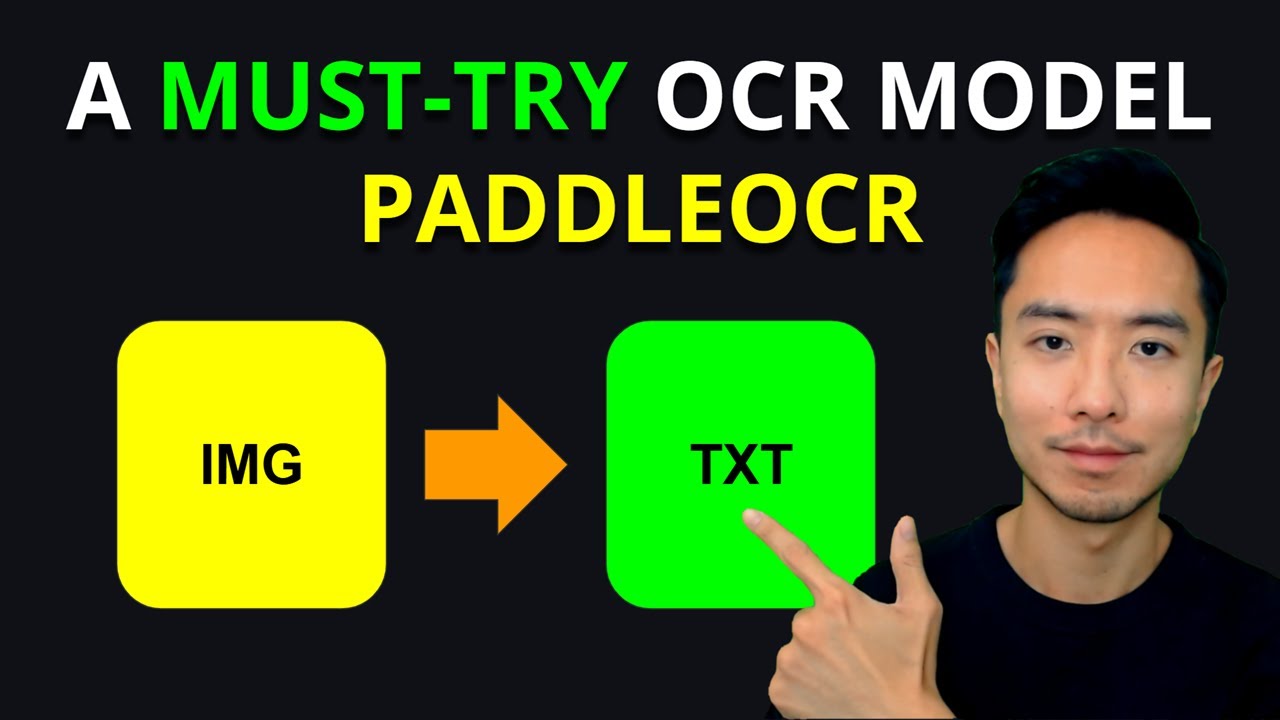 Учебное пособие по PaddleOCR Python: обязательная к использованию модель OCR для преобразования и...