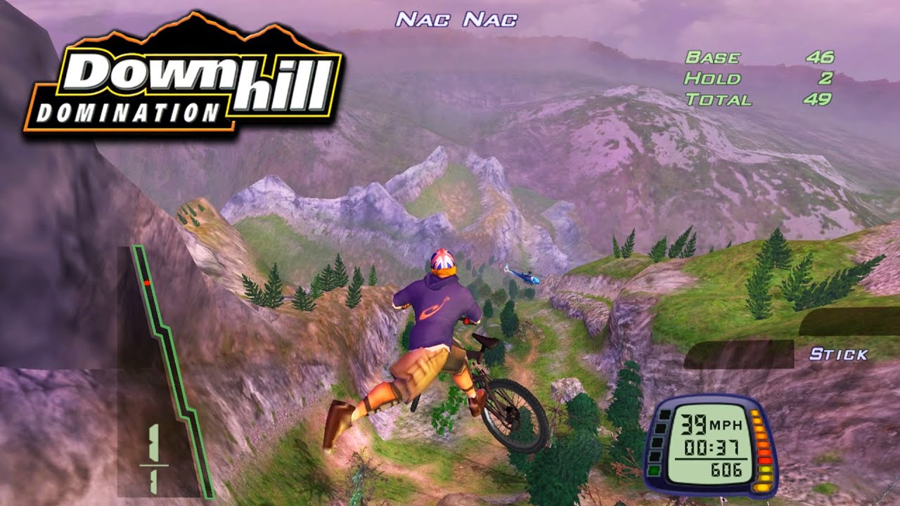 SEMUA GAYA FREESTYLE DI GAME DOWNHILL DOMINATION PS2