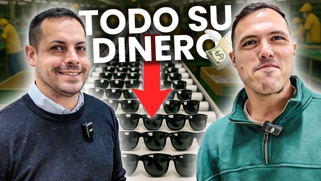VENDIÓ su CASA para FABRICAR Gafas en Barcelona | PARTE 1