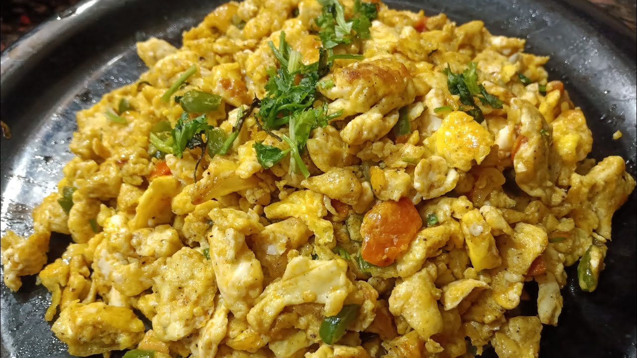 DELICIOUS EGG BHURJI | EGGS RECIPE | 5 MINUTES RECIPES