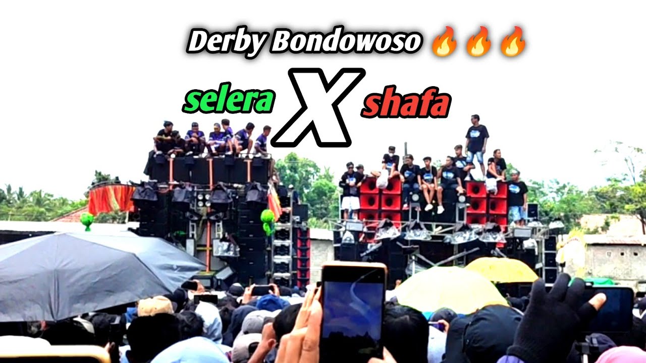 Derby panas Bondowoso 🔥🔥🔥 Shafa audio vs selera audio saling tulus di karnaval benteng 
