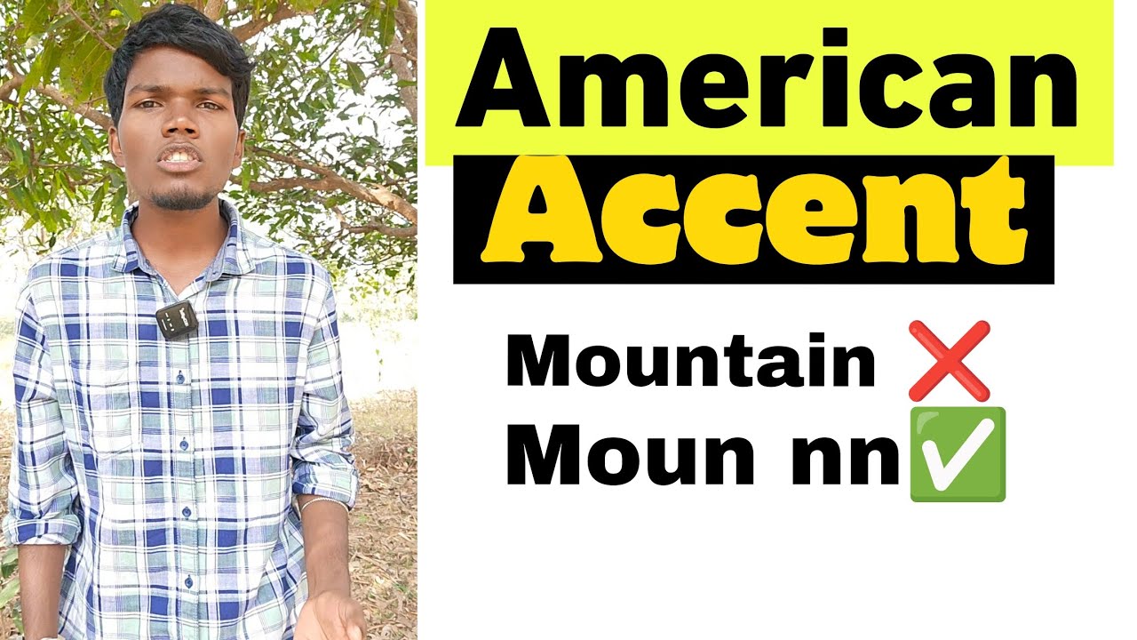 Mountain❌ Moun nn✅ American Accent Secret 🇺🇲 