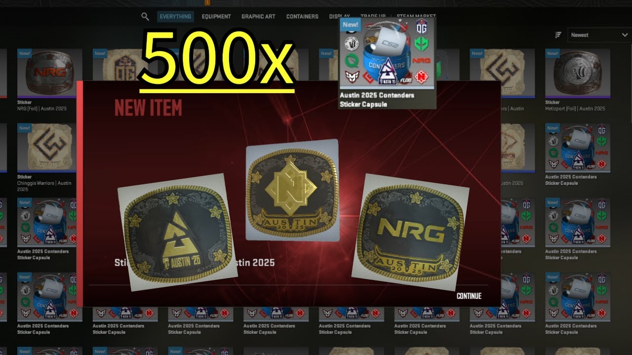500 Austin 2025 Capsule Opening (Fever Case Giveaway)