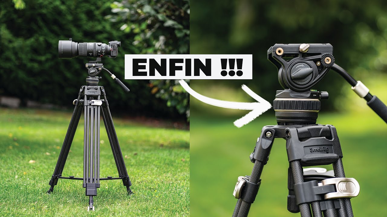 Test SmallRig FreeBlazer AD-100 3989 - Enfin un trépied vidéo intéressant !