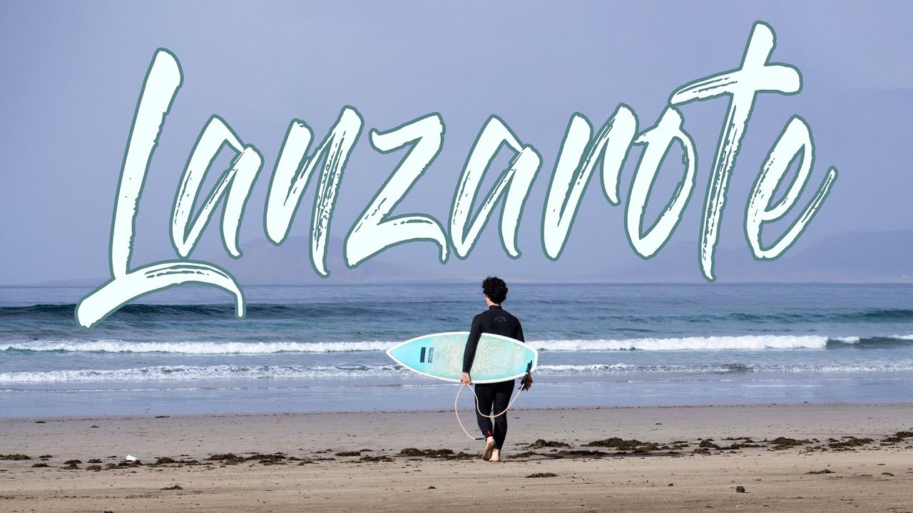 Surfing en Lanzarote tierra de volcanes