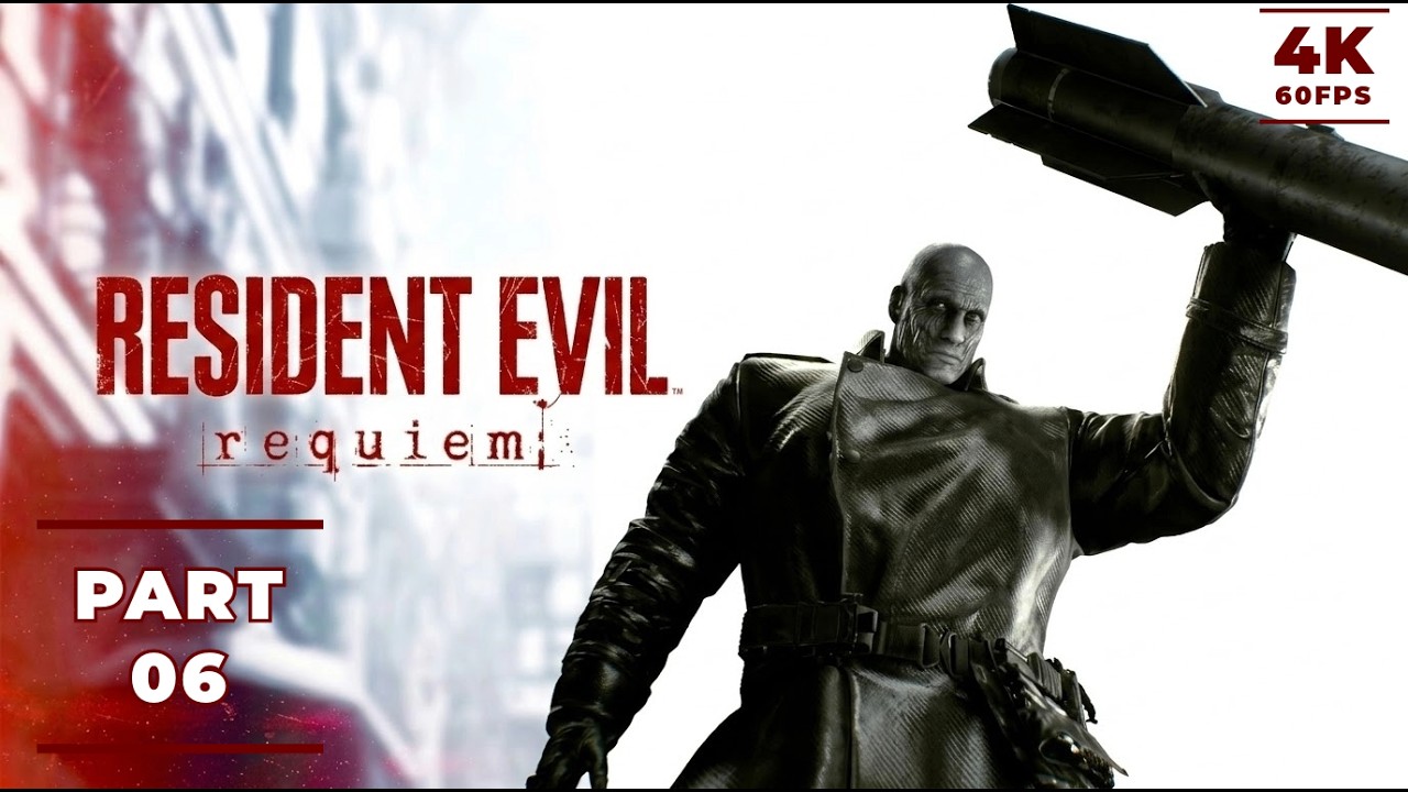 Битвы с боссами МИСТЕР ИКС и РАСТЕНИЕ 43 в ПУ! | Resident Evil Requiem Часть 6 [4K 60FPS]