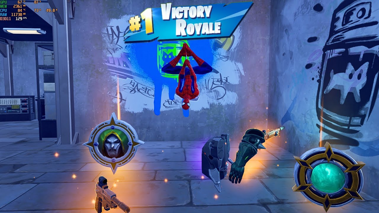SPIDERMAN 3 NEW MEDALLIONS & MYTHIC’S CHALLENGE (NEW Fortnite Chapter 5 Season 4)