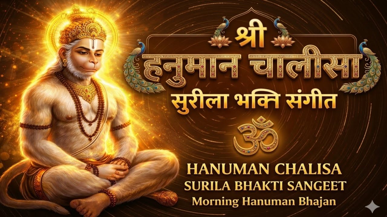 Hanuman Chalisa | Surila Bhakti Sangeet | Morning Hanuman Bhajan | Powerful Hanuman Chalisa Paath