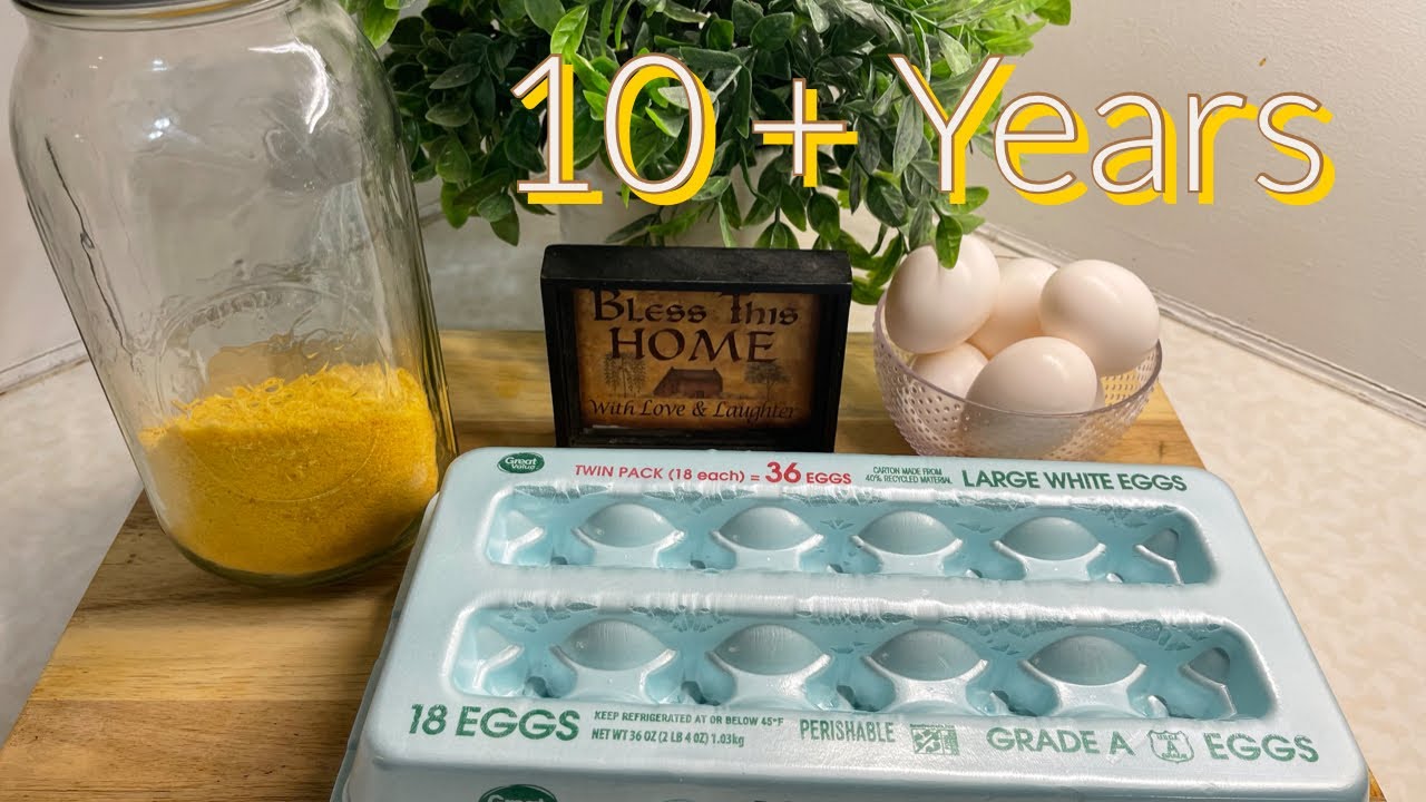 2204~ Dehydrating Store Bought Eggs For 10+ Years