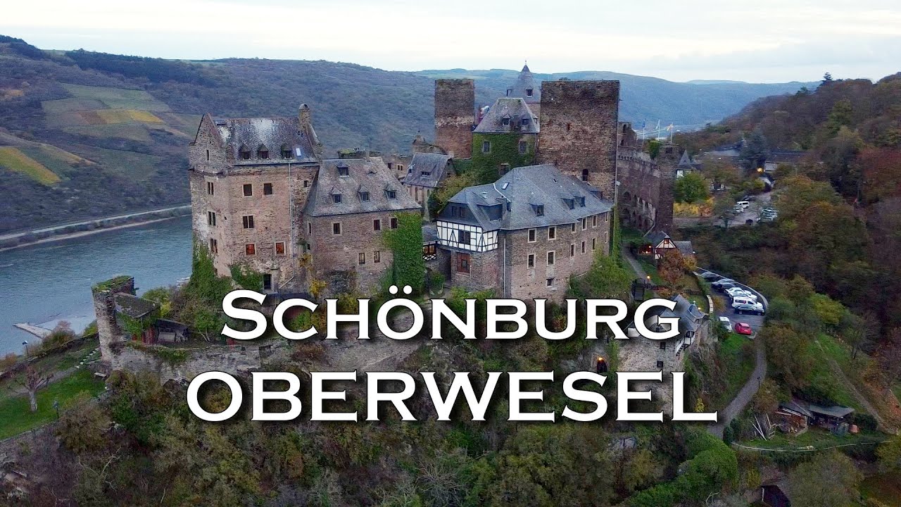 Schönburg und Loreley: Drohnenflug