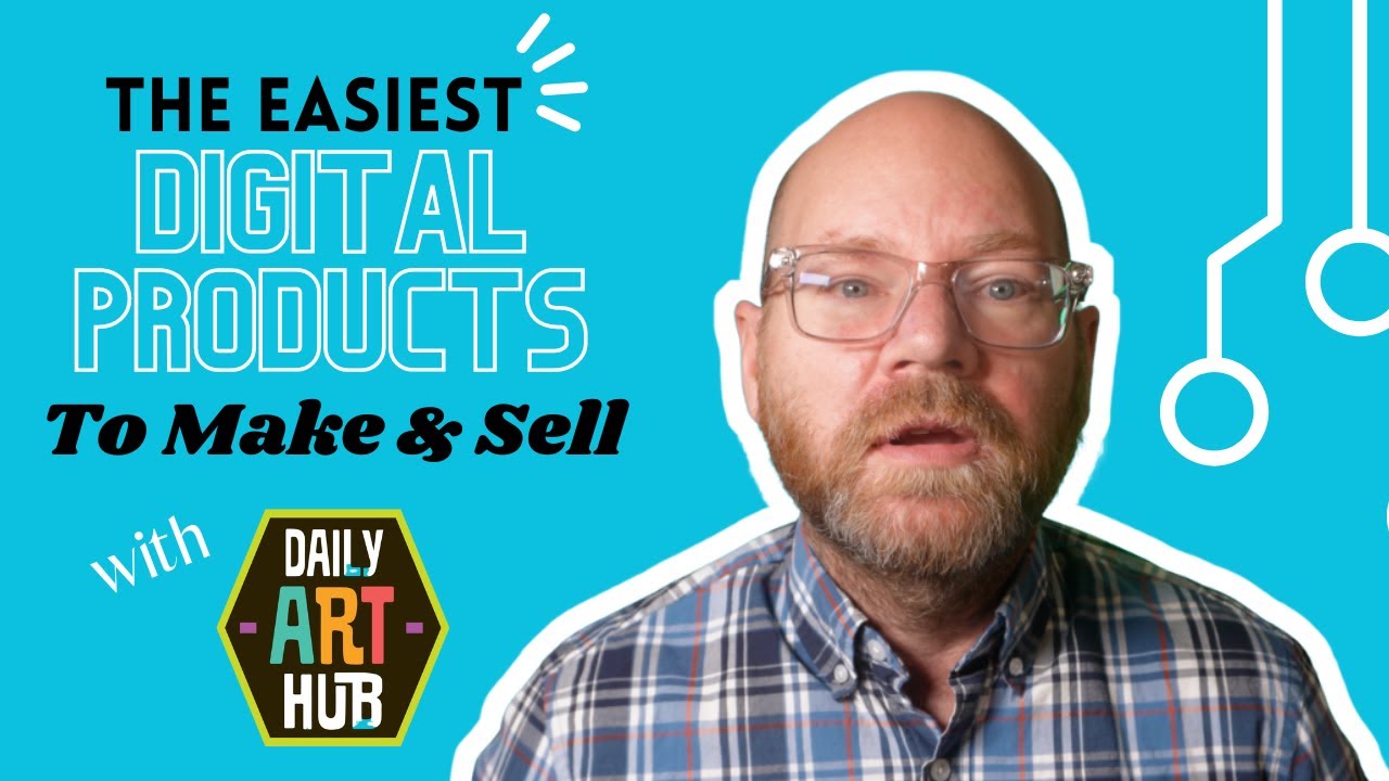 Easiest Digital Products to Make & Sell/ #passiveincome #sidehustle #digitalproducts #sidehustles