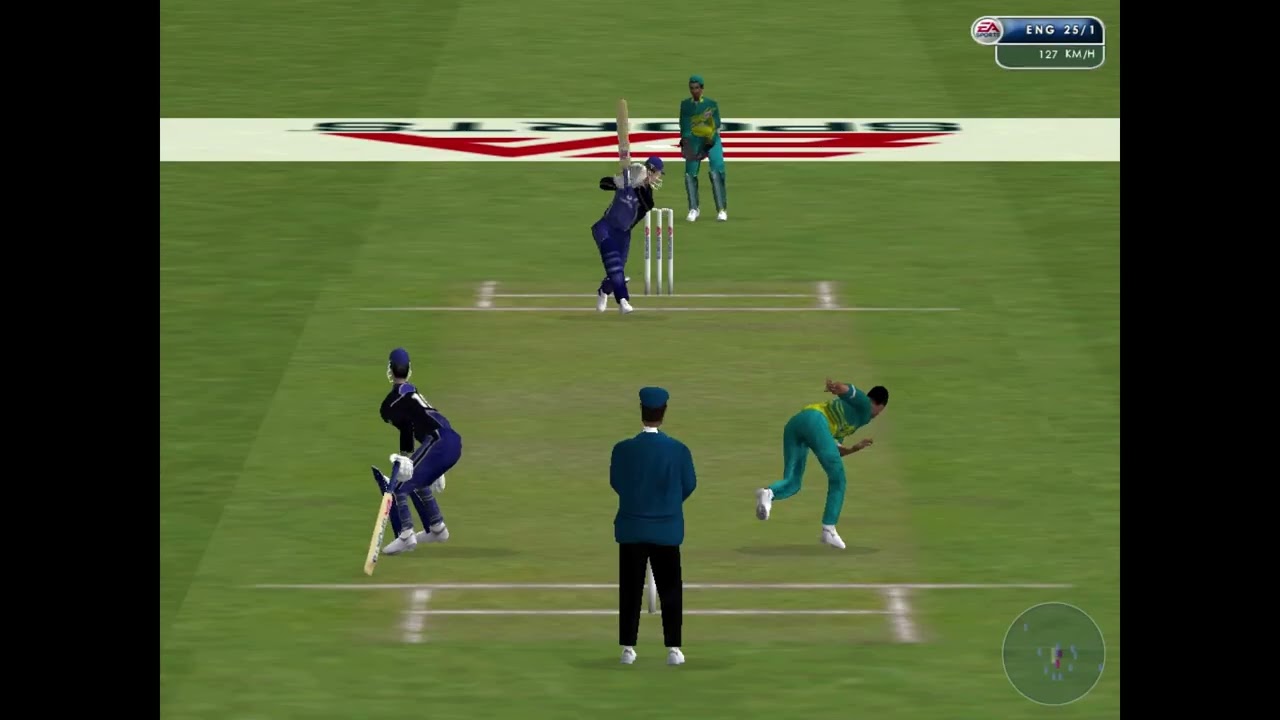 54 for 4?! 😱 Prime England Chasing 317 in a London Storm | Cricket 2002 | Retro Cricket