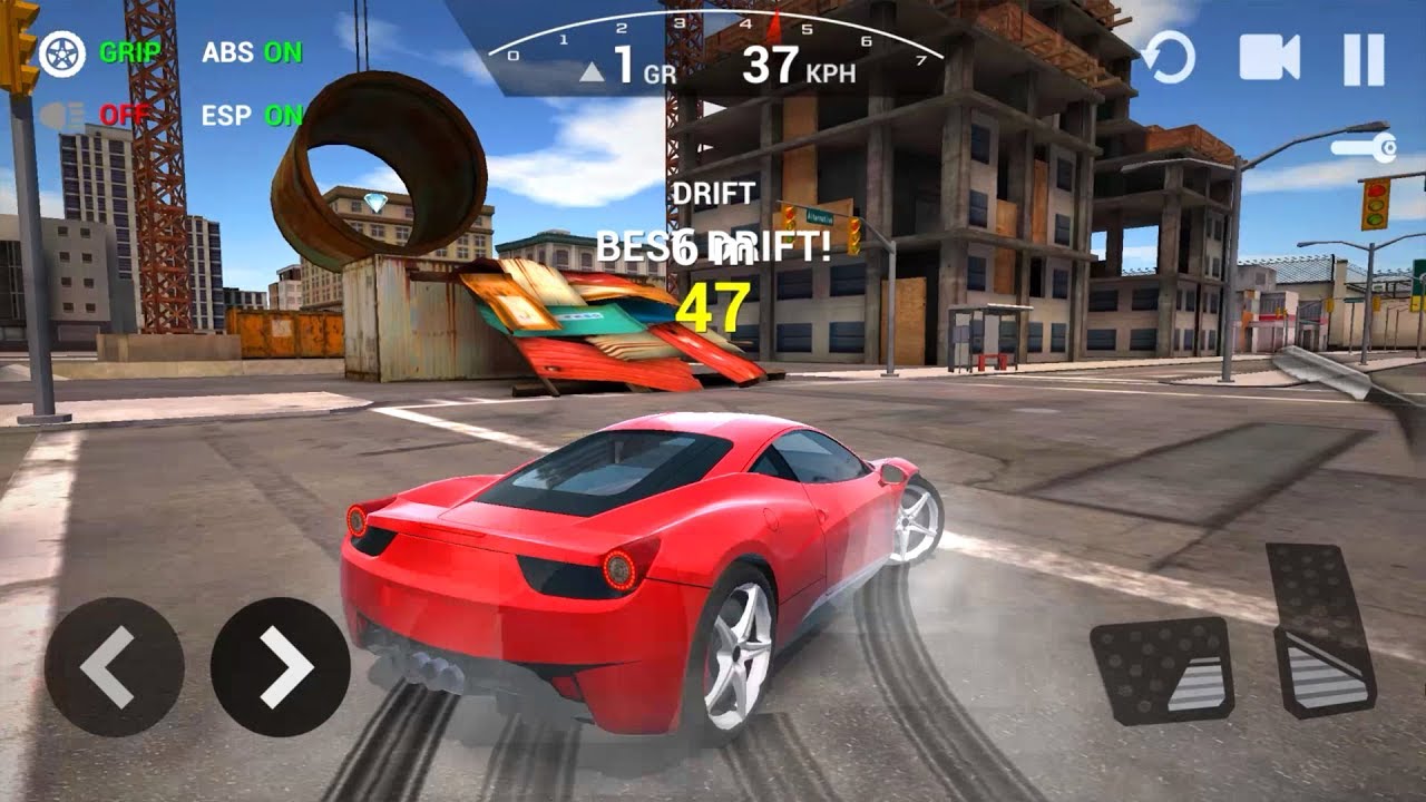 Car Driving Simulator 3D - Ferrari New Car Unlocked Android Gameplay